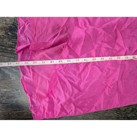 Leifsdottir Pink and Black Silk Dress Anthropologie 10 - Picture 7 of 7